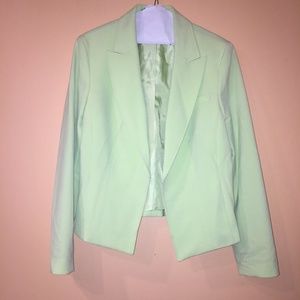 LIKE NEW: Mint Green Blazer